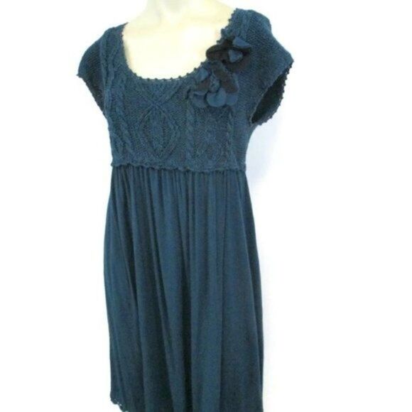 Anthropologie Moth Water's Edge Sweater Dress Small - Picture 4 of 7